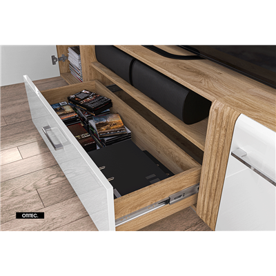 Meuble TV - H.47 x L.150 x P.42 cm - ADAGY