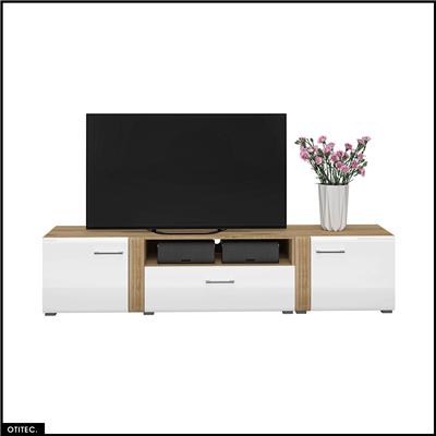 Meuble TV - H.47 x L.60 x P.42 cm - ADAGY
