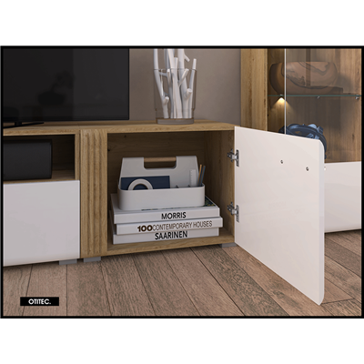 Meuble TV - H.47 x L.60 x P.42 cm - ADAGY