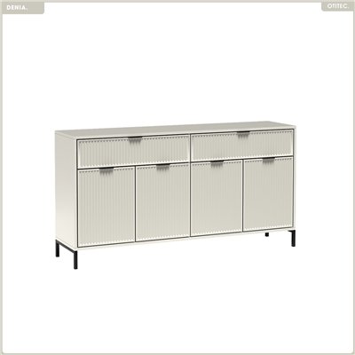 Commode - L.165 x H.86 x P.40 cm - Cashmere - DENIA