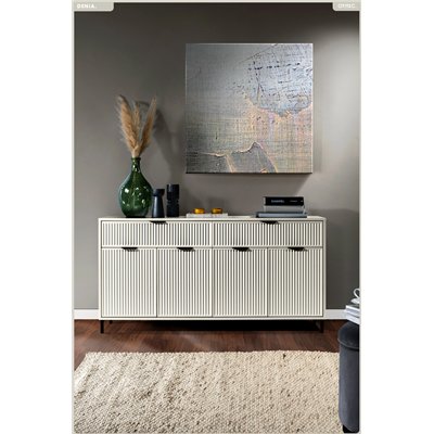 Commode - L.165 x H.86 x P.40 cm - Cashmere - DENIA