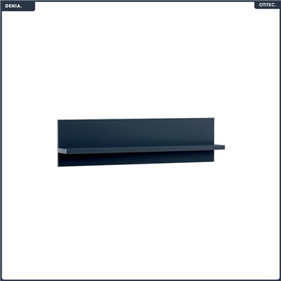 Étagère murale - L.120 x H.32 x P.18 cm - Indigo - DENIA