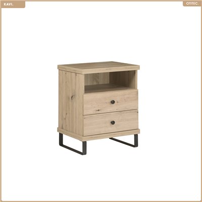 Table de chevet - L.48 x H.50 x P.41 cm - KAVI