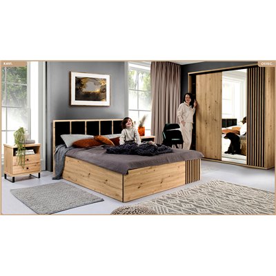 Table de chevet - L.48 x H.50 x P.41 cm - KAVI