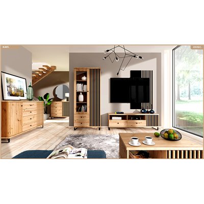 Table basse - L.90 x H.36 x P.58 cm - KAVI