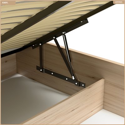 Lit - L.147 x H.100 x P.207 cm - KAVI