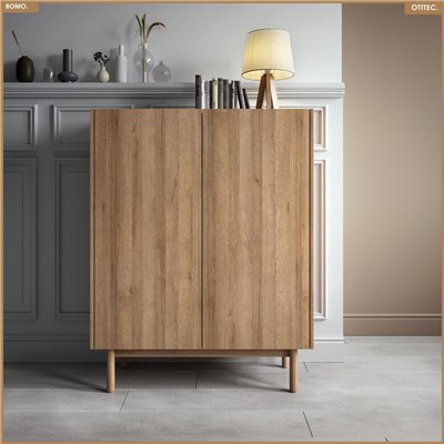 Commode - L.97 x H.122 x P.37 - BOMO