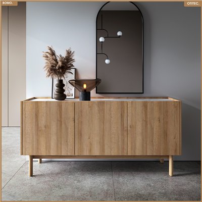 Commode - L.144 x H.68 x P.37 - BOMO