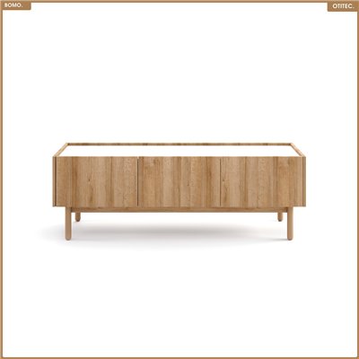 Meuble TV - L.144 x H.48 x P.37 - BOMO