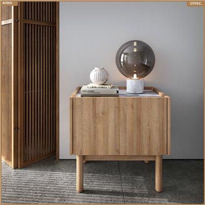 Table de chevet - L.50 x H.48 x P.37 - BOMO