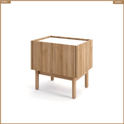 Table de chevet - L.50 x H.48 x P.37 - BOMO