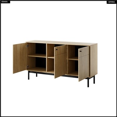 Commode – L.154 x H.83 x P.39 cm – OSAKA
