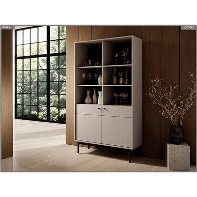 Bibliothèque ouverte – L.104 x H.185 x P.39 cm – OSAKA