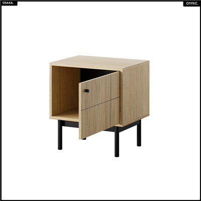 Table de chevet – L.54 x H.56 x P.39 cm – OSAKA