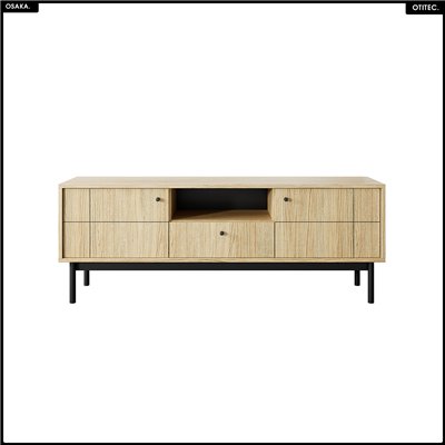 Meuble TV – L.154 x H.56 x P.39 cm – OSAKA