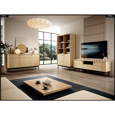 Meuble TV – L.154 x H.56 x P.39 cm – OSAKA