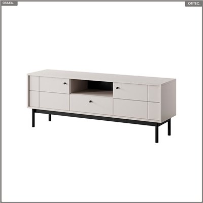 Meuble TV – L.154 x H.56 x P.39 cm – OSAKA