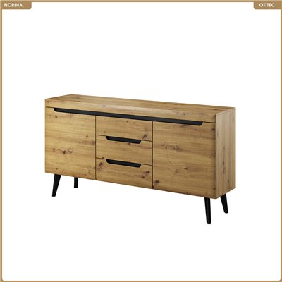 Commode - L.160 x H.83 x P.40 cm - NORDIA