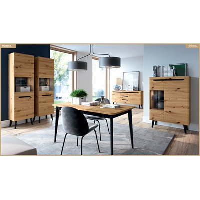 Commode - L.160 x H.83 x P.40 cm - NORDIA