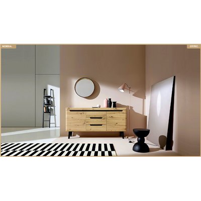 Commode - L.160 x H.83 x P.40 cm - NORDIA