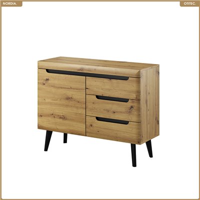 Commode - L.107 x H.83 x P.40 cm - NORDIA