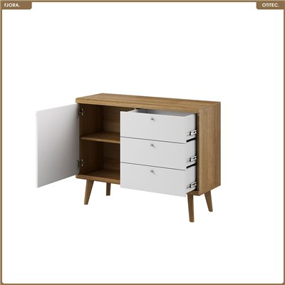 Commode - L.107 x H.83 x P.40 cm - FJORA