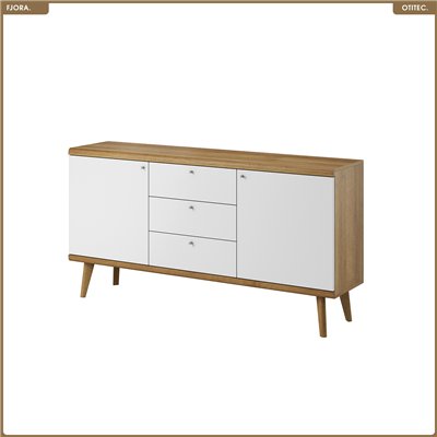 Commode - L.160 x H.83 x P.40 cm - FJORA