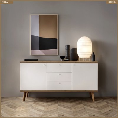 Commode - L.160 x H.83 x P.40 cm - FJORA