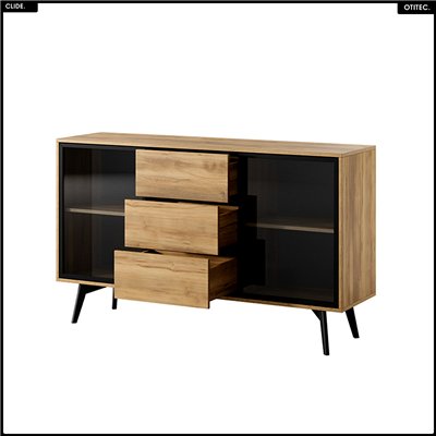 Commode - L.144 x H.85 x P.39 cm - CLIDE