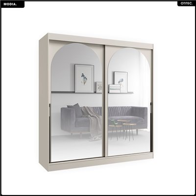 Armoire coulissante - L.200 x H.215 x P.65 - MODIA