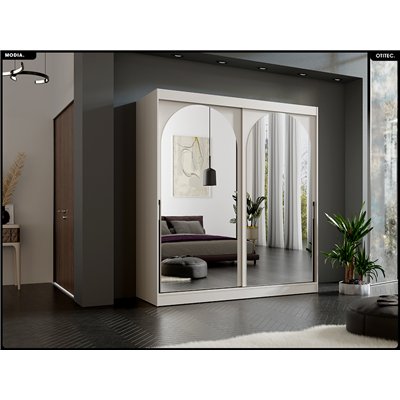 Armoire coulissante - L.200 x H.215 x P.65 - MODIA