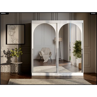 Armoire coulissante - L.200 x H.215 x P.65 - MODIA