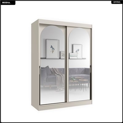 Armoire coulissante - L.150 x H.215 x P.65 - MODIA