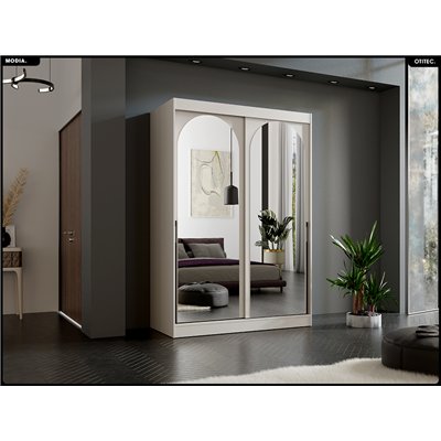 Armoire coulissante - L.150 x H.215 x P.65 - MODIA