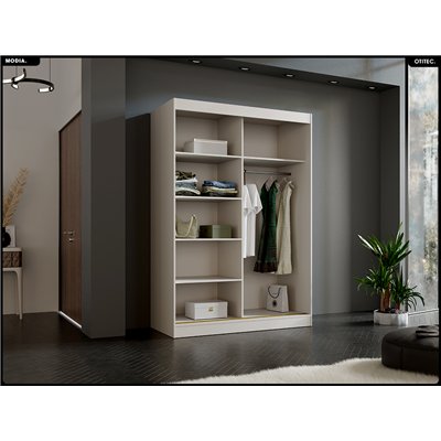 Armoire coulissante - L.150 x H.215 x P.65 - MODIA