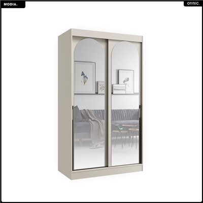 Armoire coulissante - L.120 x H.215 x P.65 - MODIA