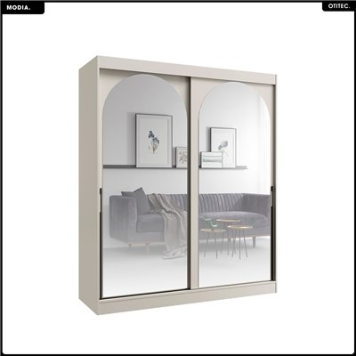 Armoire coulissante - L.180 x H.215 x P.65 - MODIA