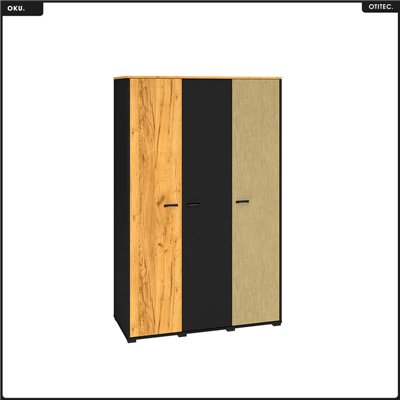 Garde robe - H.190 x L.120 x P.55 cm - OKU