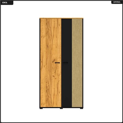 Garde robe - H.190 x L.90 x P.55 cm - OKU