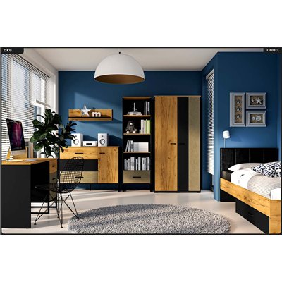 Garde robe - H.190 x L.90 x P.55 cm - OKU