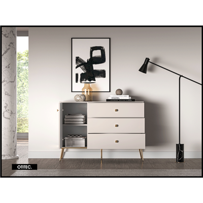 Commode - H.85 x L.40 x L.120 cm - SELGY