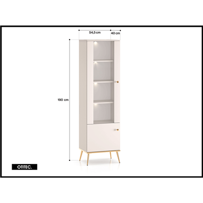 Armoire - H.190 x L.55 x P.40 cm - SELGY