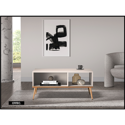 Table basse - H.41 x L.60 x L.90 cm - SELGY