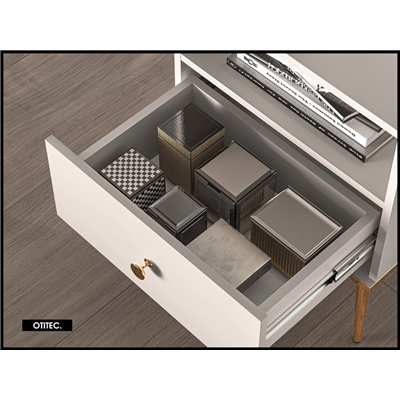 Table de chevet - H.54 x L.34 x L.50 cm - SELGY