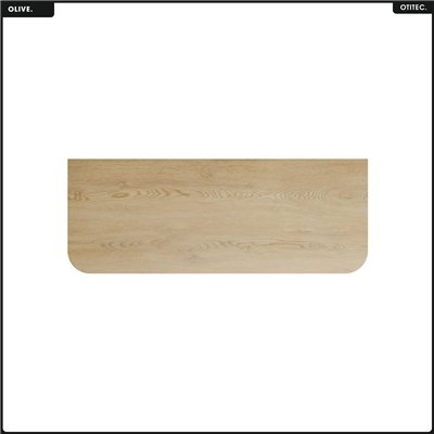 Plan vasque - H.2 x L.120 x P.45 - OLIVE - Chêne