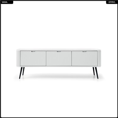 Meuble TV - L.168 x H.56 x P.39 cm - VANA