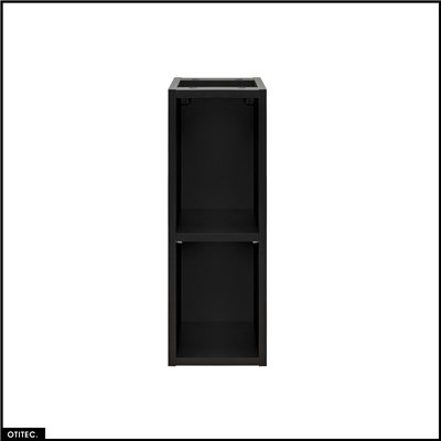 Cube de rangement - 20 x 57 cm - Noir - WOTANIA