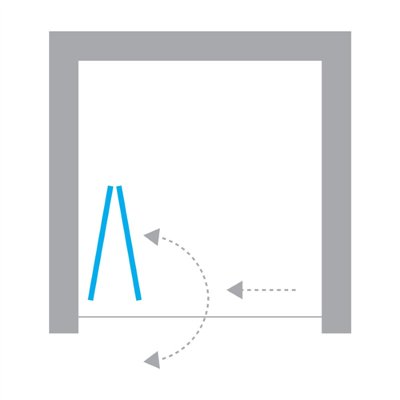 NEW SOLEO -  porte pliante simple