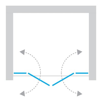 copy of copy of copy of copy of NEW SOLEO - porte de douche battante simple