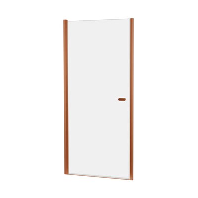 NEW SOLEO - porte de douche battante simple